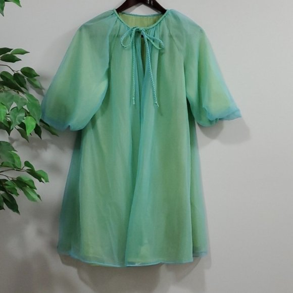 Vintage Other - Vintage Molyclaire Robe Lingerie Chiffon